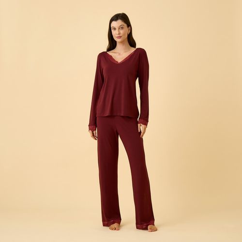 Pijama Longo Feminino Milla