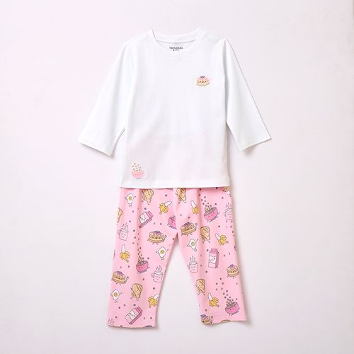 Pijama Infantil Longo em Algodão Pima Molly