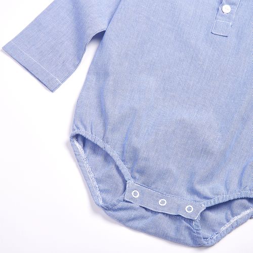 Body Camisa Infantil de Algodão Henry