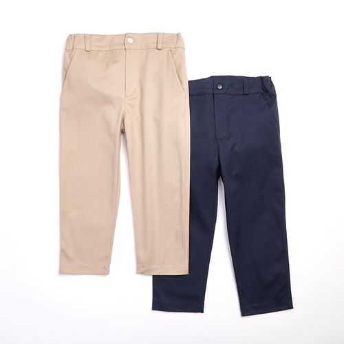 Calça Infantil de Sarja Com Algodão Egípcio George