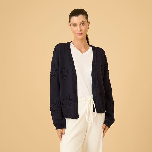 Cardigan Feminino em Tricot Lily