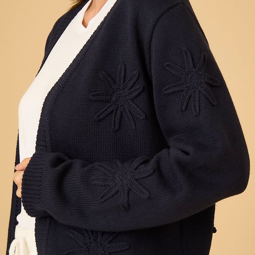 Cardigan Feminino em Tricot Lily