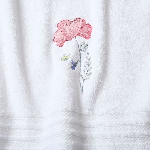 Toalha de Banho Bordada Rahma 86cm x 1,60mt