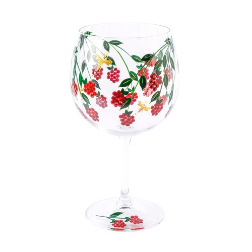 Taça de Cristal Com Titânio Berries