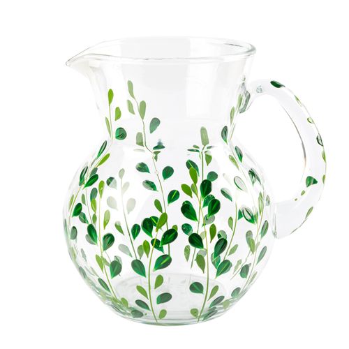Jarra de Vidro Leaf