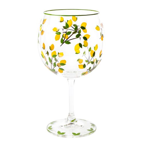 Taça de Cristal Com Titânio Limone