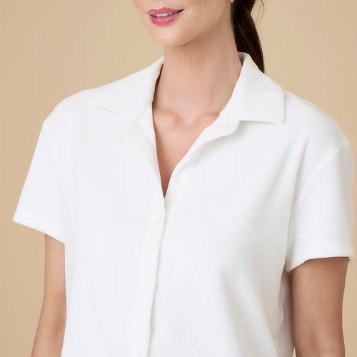 Camisa Feminina de Manga Curta Laure