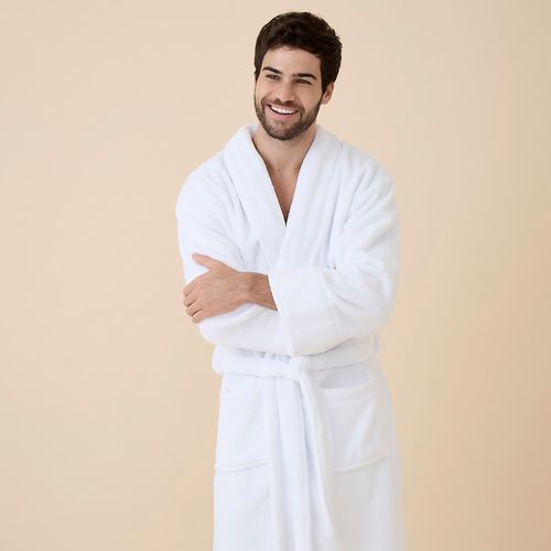Robe Unissex em Microfibra Terry New