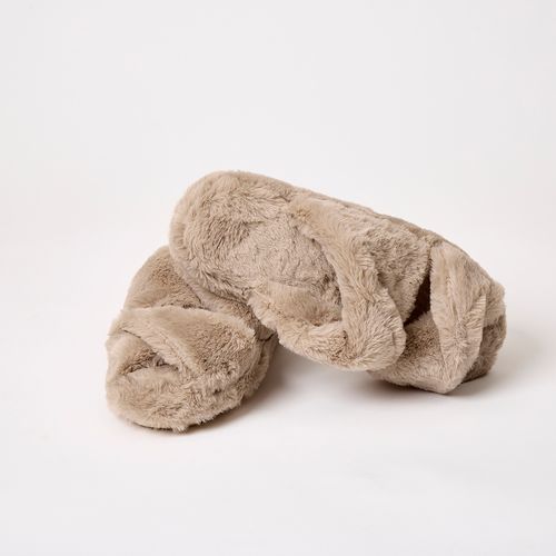Chinelo Soft em Pelo Sintético Cruelty Free
