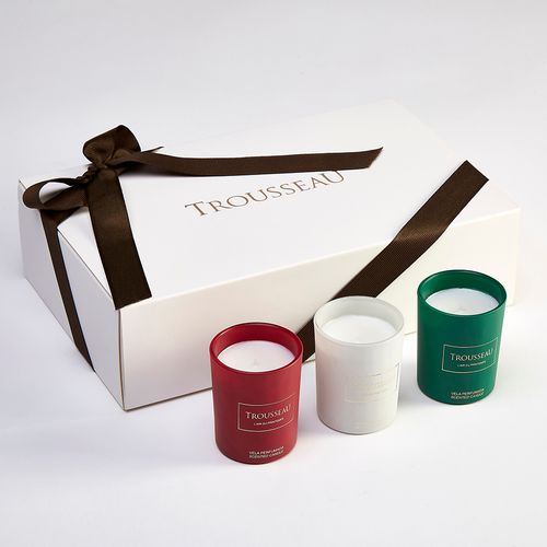 Caixa Com 3 Velas Perfumadas Printemps Christmas 50g
