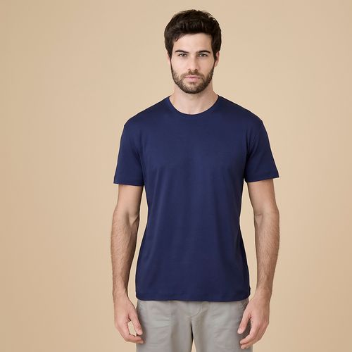 Men's T-Shirt M/c in Pima Skin Cotton New