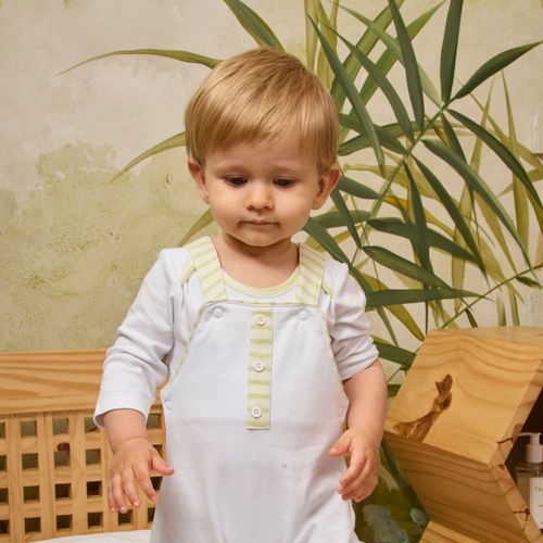 Body de Bebê de Algodão Pima Nick