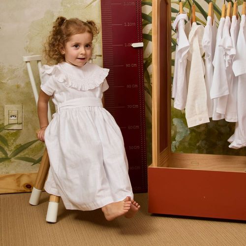 Vestido Infantil em Algodão Lea