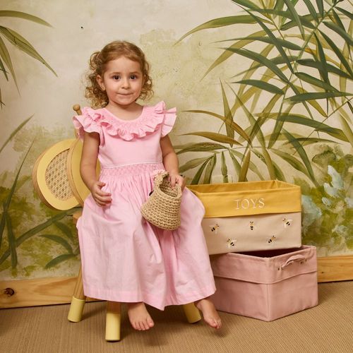 Vestido Infantil de Algodão Loretta