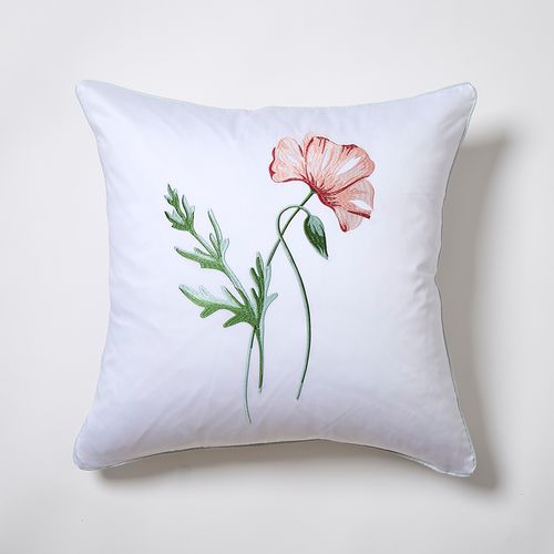 Capa de Almofada Bordada Rahma 50cm x 50cm