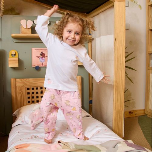 Pijama Infantil Longo em Algodão Pima Molly