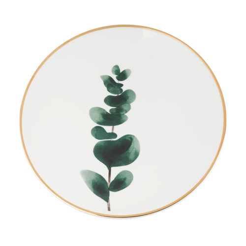 Leaf Porcelain Flat Plate Model 4