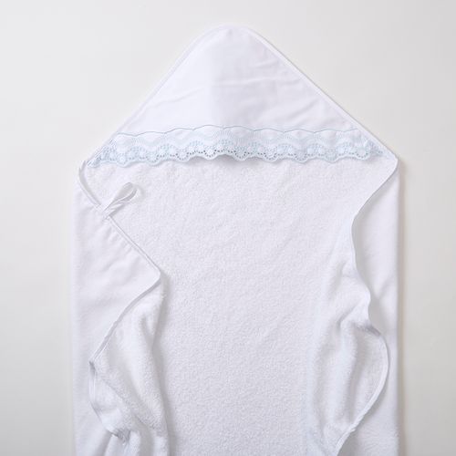Toalha de Banho Com Capuz Bebê Pearl