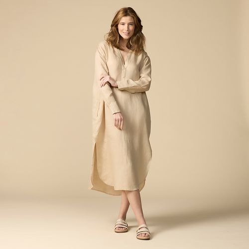 Vestido Feminino em Linho Gaia