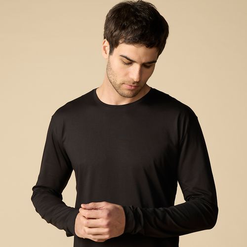 Camiseta Masculina M/l em Algodão Pima Sam