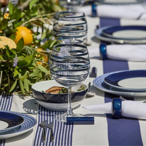 Blue Resin Napkin Holder - Kit With Two