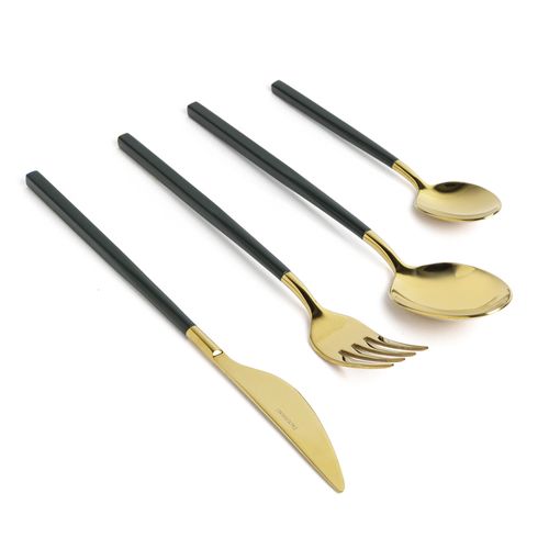 Jogo de Talheres de Mesa Heritage Color 24 Peças