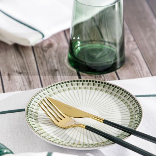 Jogo de Talheres de Mesa Heritage Color 24 Peças