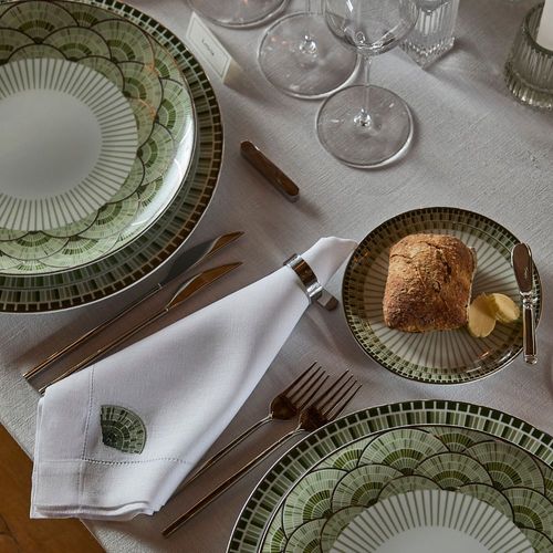Prato de Pão em Porcelana Portuguesa Heritage