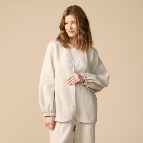 Casaco Leve em Linho Serena