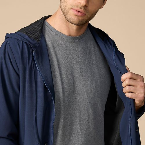 Casaco Masculino Corta-Vento Com Capuz Boston