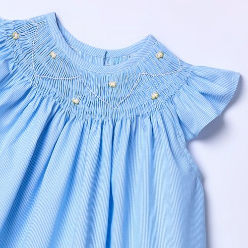 Vestido de Bebê em Algodão Batinha Louise