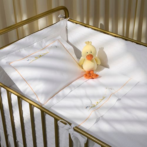 Jogo de Lencol Para Berço 300 Fios Duck Family