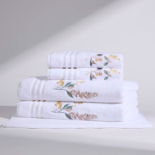 Toalha de Banho Bordada Rehmi