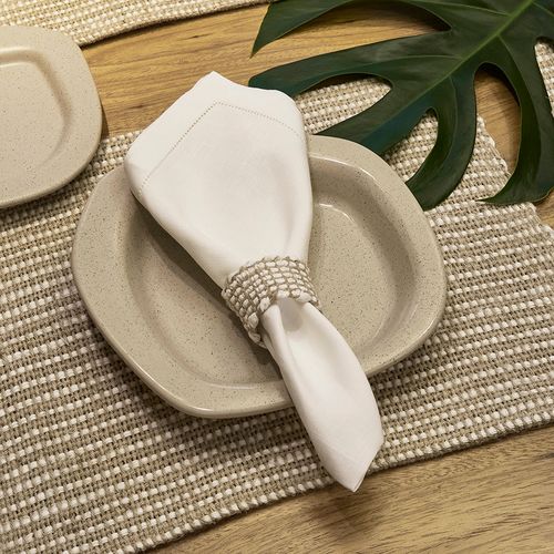 Kit Com 6 Porta-Guardanapos Sustentáveis Re-Juta