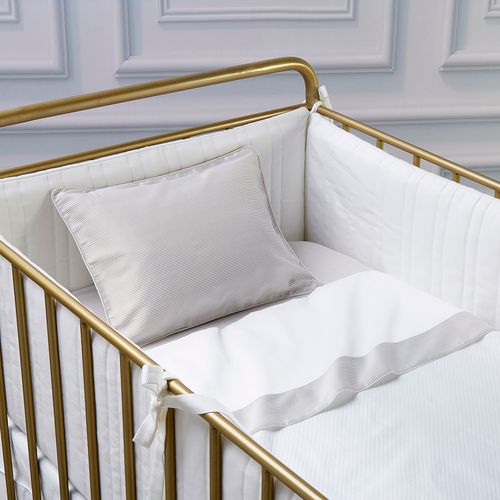 Fronha Para Berço 300 Fios Moorea Stripes 30x40cm