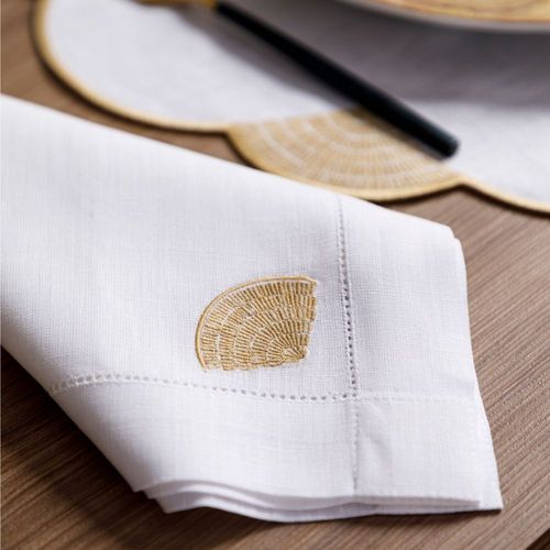 Guardanapo em Linho Heritage Gold