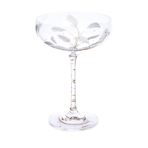 Taça Coupe de Cristal Com Titânio Aurora