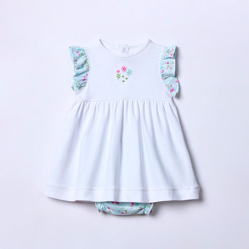 Vestido Infantil em Algodão Pima Allie